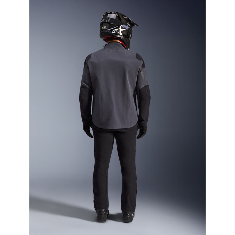 Alpinestars Maxdura Drystar XF motorjas donkergrijs-zwart