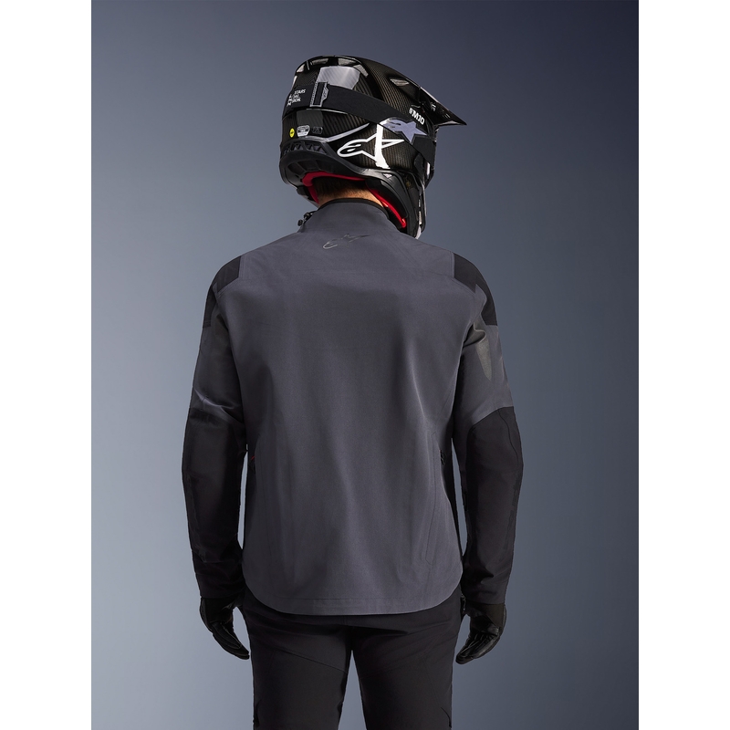 Alpinestars Maxdura Drystar XF motorjas donkergrijs-zwart