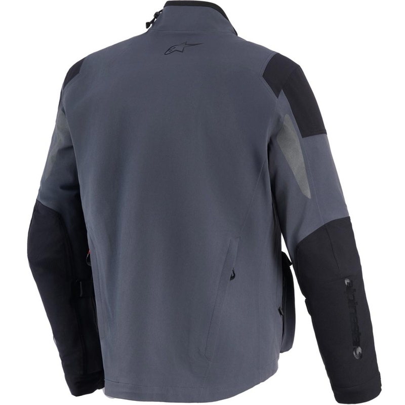 Alpinestars Maxdura Drystar XF motorjas donkergrijs-zwart