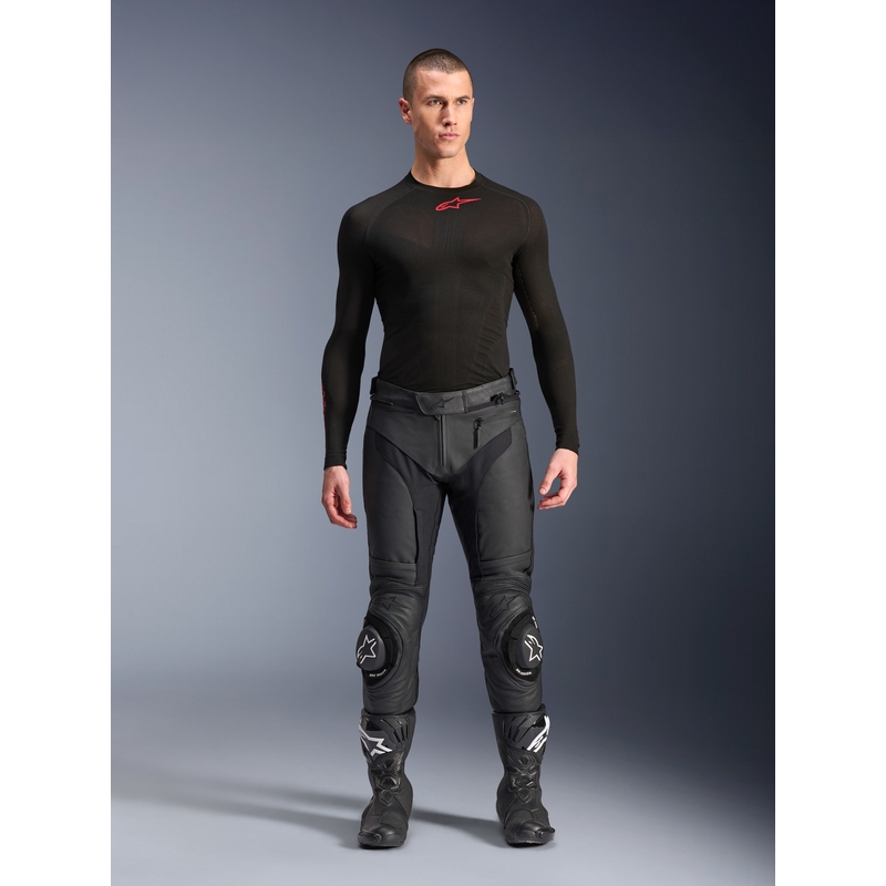 Alpinestars Missile 3 leren motorbroek zwart