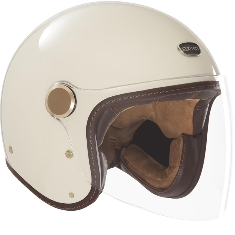 Open motorhelm NOX Exklusiv Kulte 2 beige