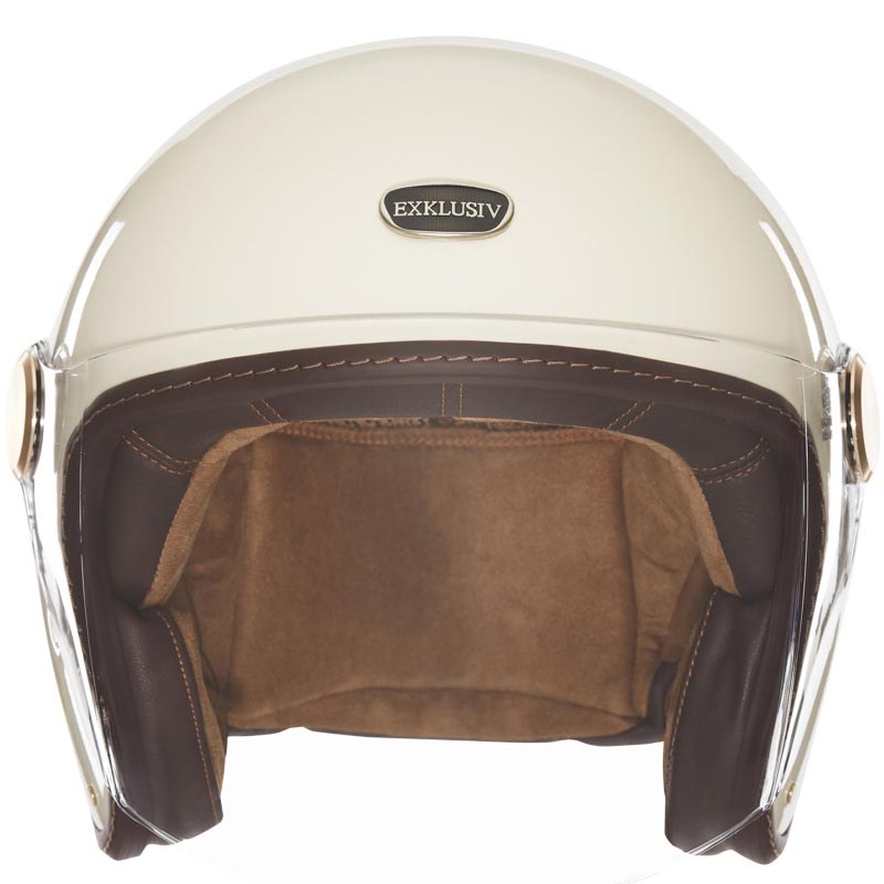Open motorhelm NOX Exklusiv Kulte 2 beige