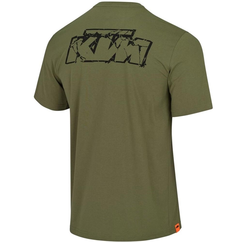 KTM logo T-shirt kaki