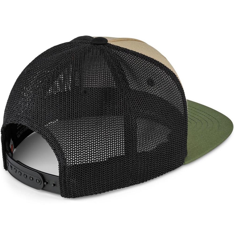 KTM logo truckerpet zwart-beige-khaki