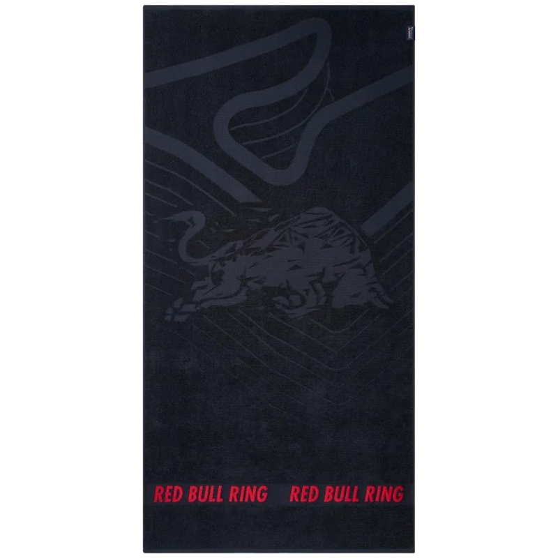 Red Bull Racing Circuit douchehanddoek donkerblauw