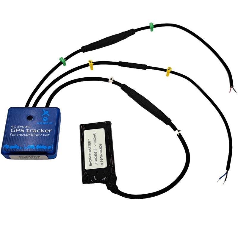 GPS-locator en motoralarm met BIKEANGEL MOTO-app - Europe Extra