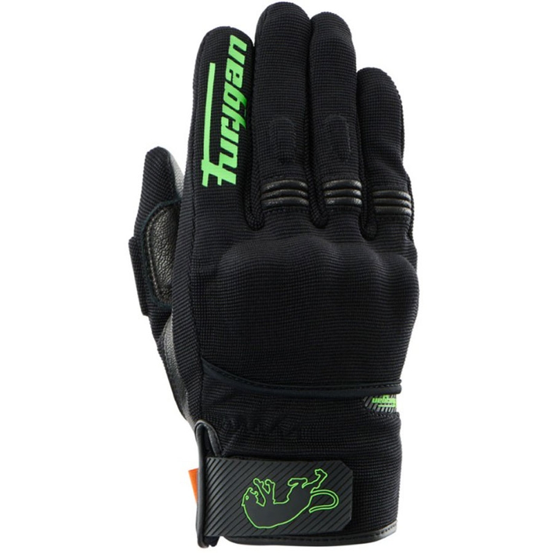 Furygan Jet D3O Evo motorhandschoenen zwart-groen