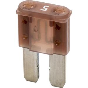 Platte zekering MIKRO II 5 A 10 stuks.