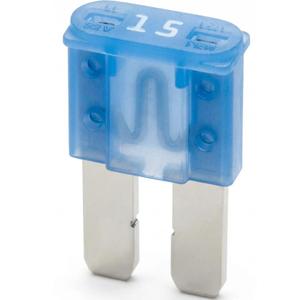 Platte zekering MIKRO II 15 A 10 stuks.
