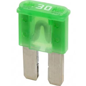 Platte zekering MIKRO II 30 A 10 stuks.