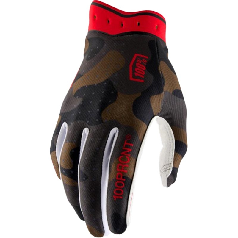 Motocrosshandschoenen 100% iTrack camouflage