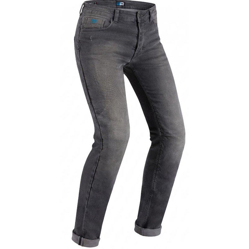 Motorjeans PMJ Caferacer Legend grijs in de