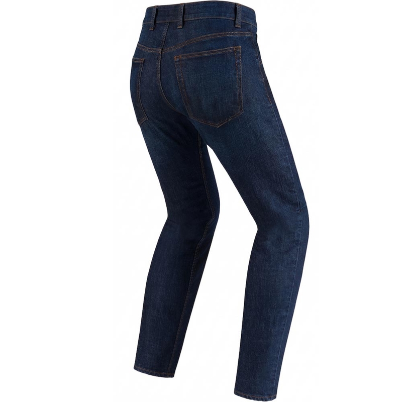 PMJ Deux Verlengde Motorfiets Jeans Donkerblauw uitverkoop