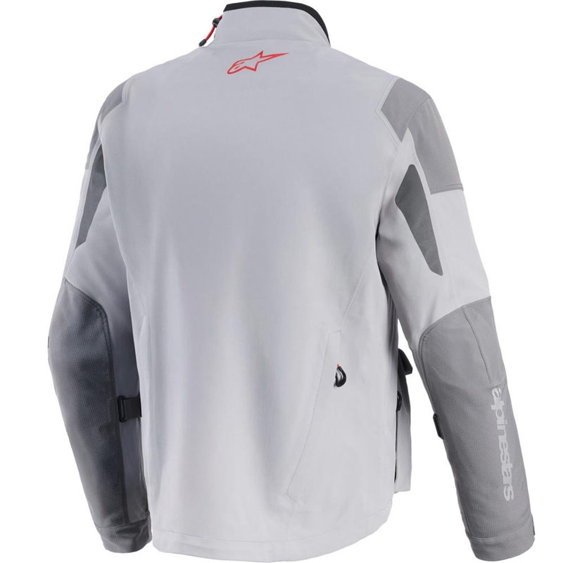 Alpinestars Maxdura Drystar XF motorjas lichtgrijs-donkergrijs
