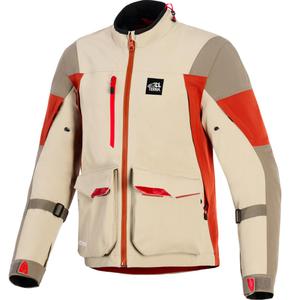 Alpinestars Maxdura Drystar XF motorjas bruin-oranje