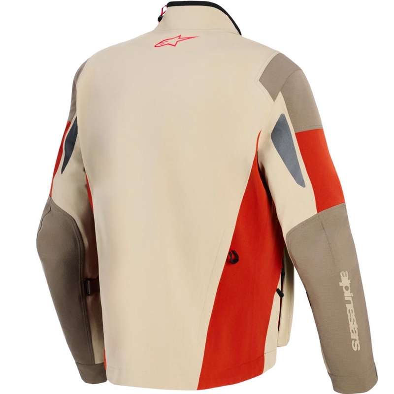 Alpinestars Maxdura Drystar XF motorjas bruin-oranje