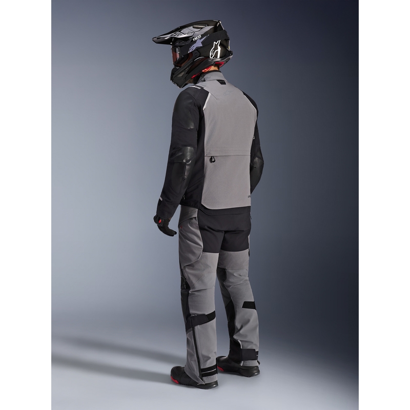 Alpinestars Andes PRO Drystar XF motorjas donkergrijs-zwart