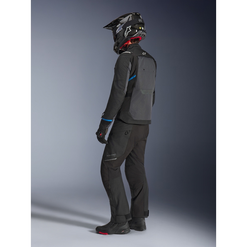 Alpinestars Cusco Drystar motorjas zwart-donkergrijs