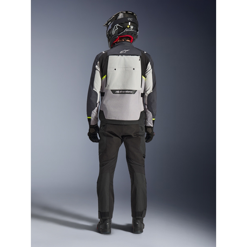 Alpinestars Cusco Drystar motorjas lichtgrijs-lichtblauw-donkerblauw