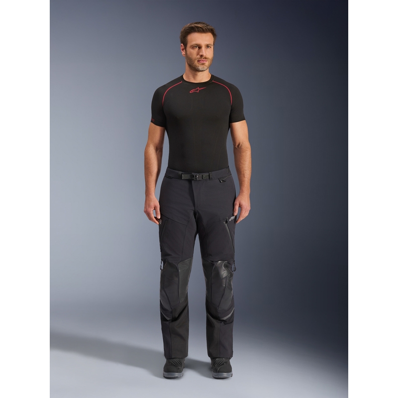 Alpinestars Andes PRO Drystar XF motorbroek zwart-donkergrijs