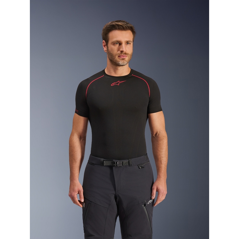 Alpinestars Andes PRO Drystar XF motorbroek zwart-donkergrijs