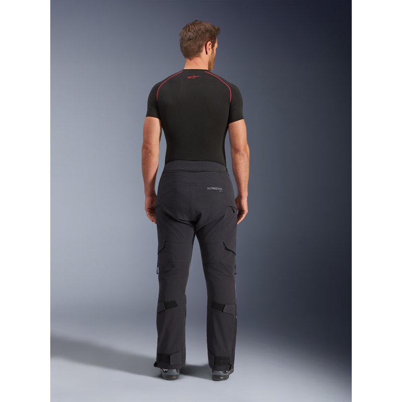 Alpinestars Andes PRO Drystar XF motorbroek zwart-donkergrijs