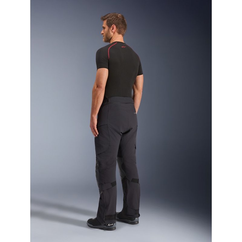 Alpinestars Andes PRO Drystar XF motorbroek zwart-donkergrijs