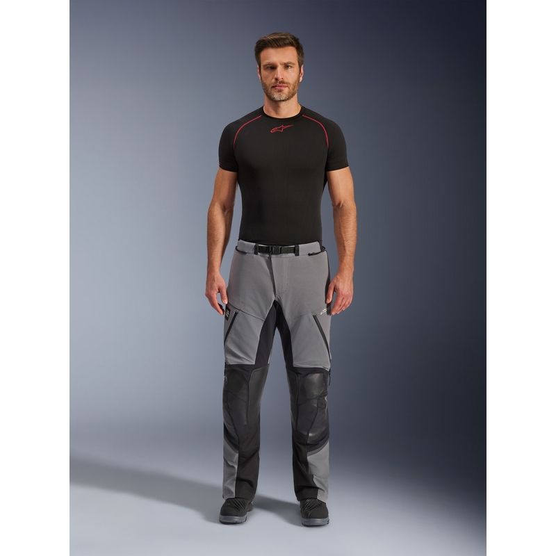 Alpinestars Andes PRO Drystar XF motorbroek donkergrijs-zwart