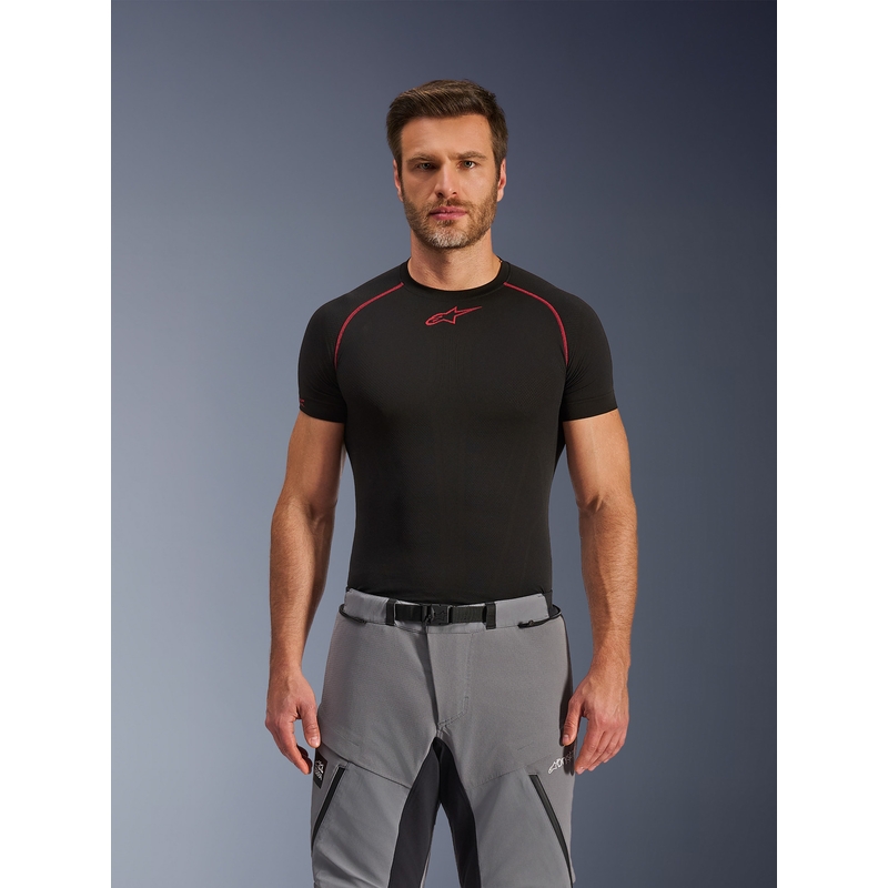 Alpinestars Andes PRO Drystar XF motorbroek donkergrijs-zwart