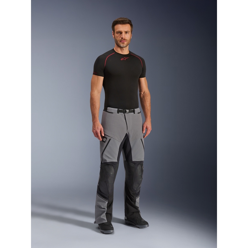 Alpinestars Andes PRO Drystar XF motorbroek donkergrijs-zwart