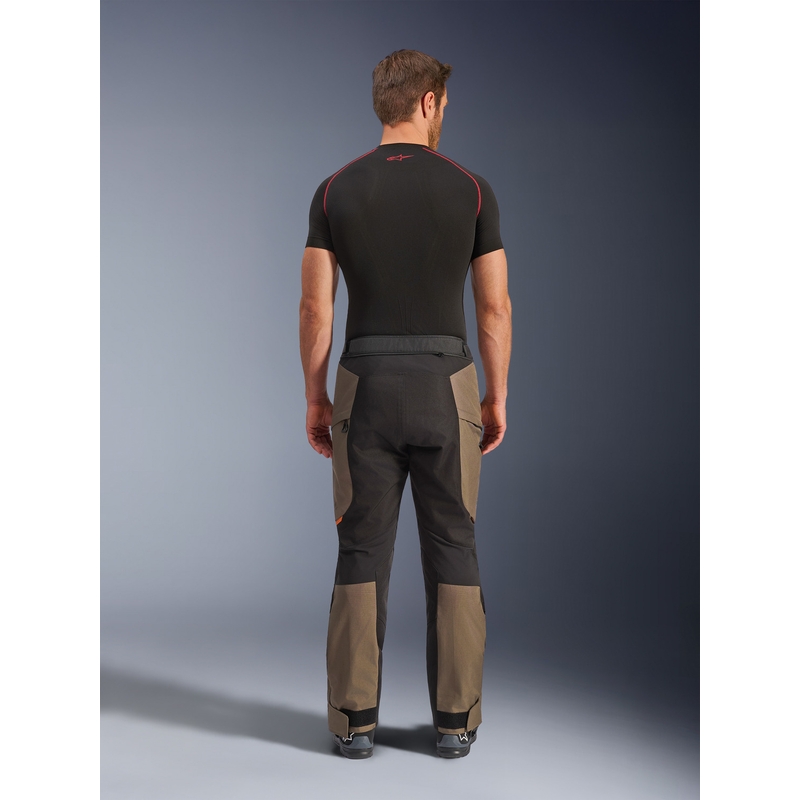 Alpinestars Cusco Drystar motorbroek bruin-zwart