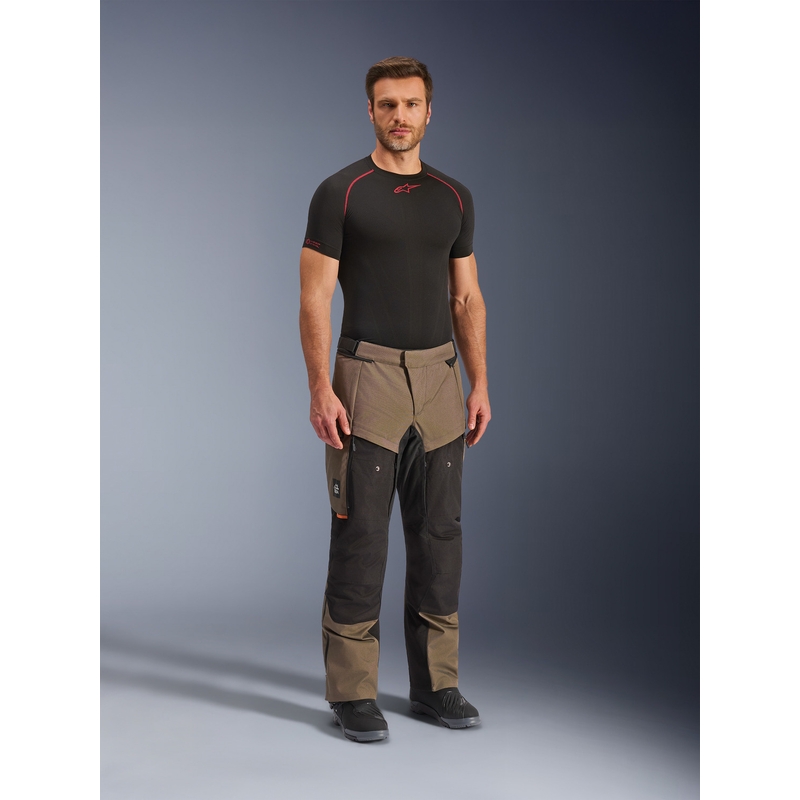 Alpinestars Cusco Drystar motorbroek bruin-zwart