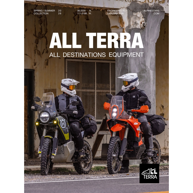 Alpinestars Cusco Drystar motorbroek bruin-zwart