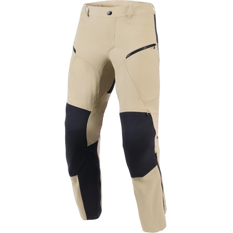 Alpinestars Explore AST motorbroek lichtbruin-zwart