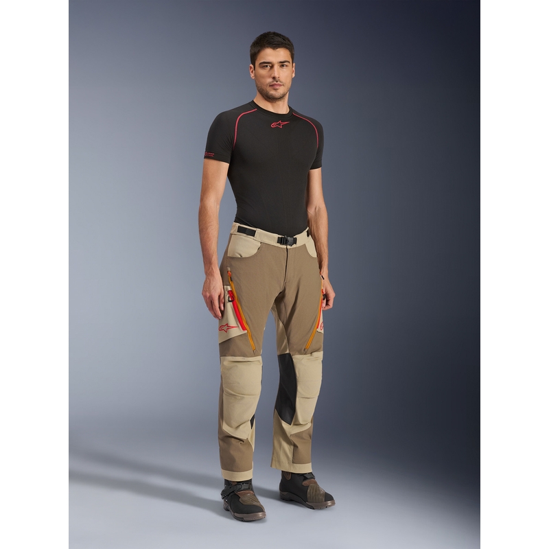 Alpinestars Maxdura Dual motorbroek lichtbruin
