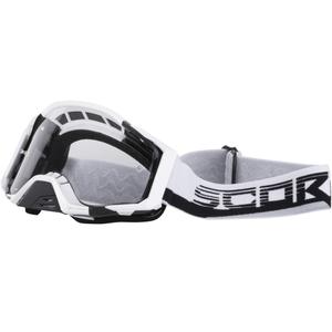 Scorpion MX Mask motorcrossbril wit-zwart