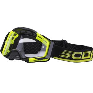 Scorpion MX Mask fluo geel-zwarte motocrossbril