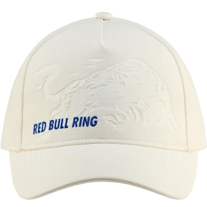 Red Bull Racing pet met reliëf, wit
