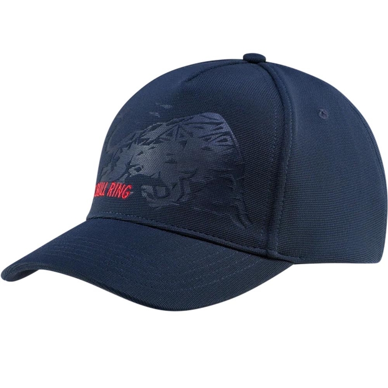 Red Bull Racing pet met reliëf, donkerblauw