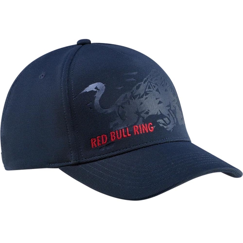 Red Bull Racing pet met reliëf, donkerblauw