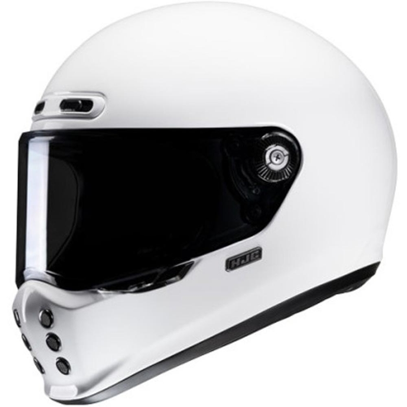 HJC V10 Solid integraalhelm voor motorfietsen, wit