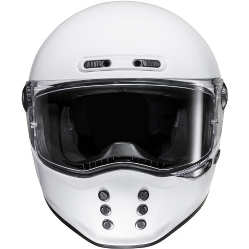 HJC V10 Solid integraalhelm voor motorfietsen, wit