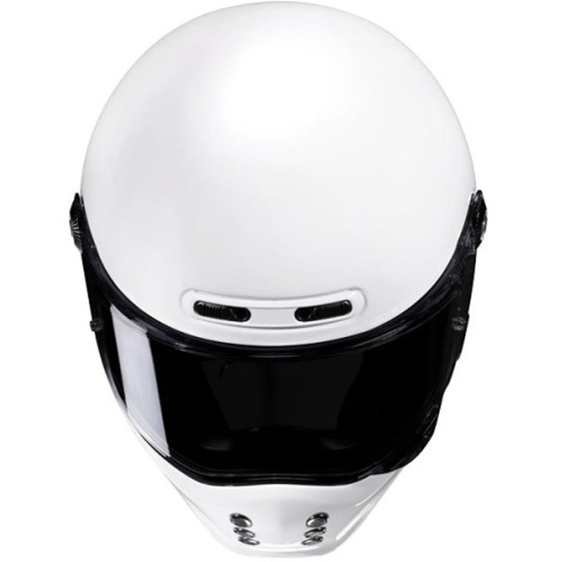 HJC V10 Solid integraalhelm voor motorfietsen, wit