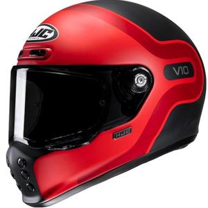 Integraal motorhelm HJC V10 Grape MC1SF zwart-rood