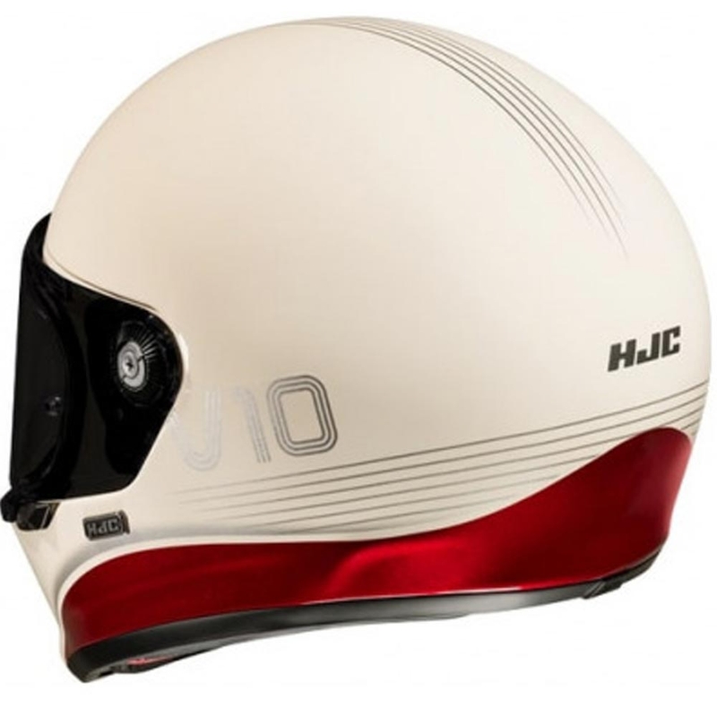 Integraal motorhelm HJC V10 Tami MC1 rood-beige