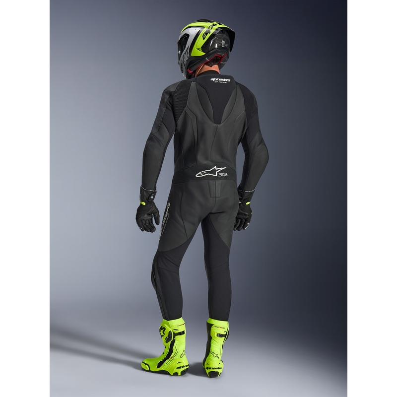 Alpinestars GP FORCE V2 eendelig motorpak zwart-wit