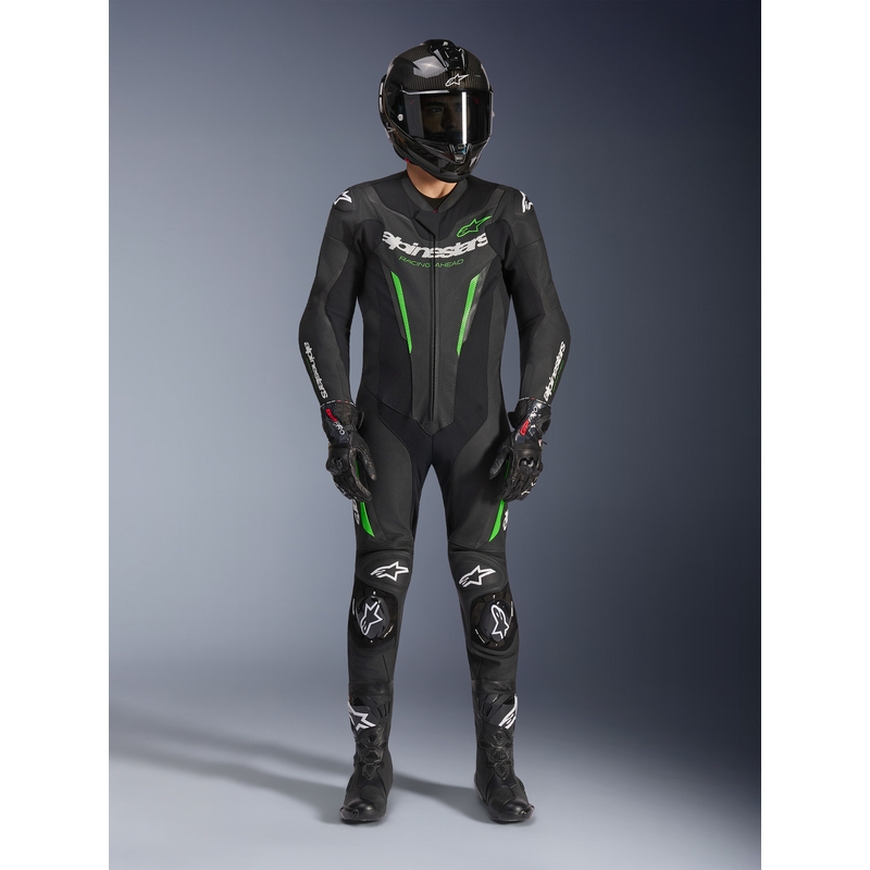 Alpinestars GP FORCE V2 eendelig motorpak zwart-groen