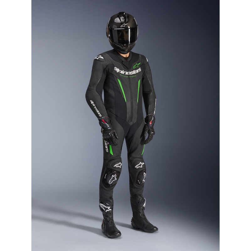 Alpinestars GP FORCE V2 eendelig motorpak zwart-groen