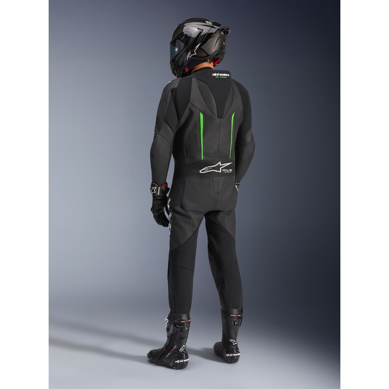 Alpinestars GP FORCE V2 eendelig motorpak zwart-groen
