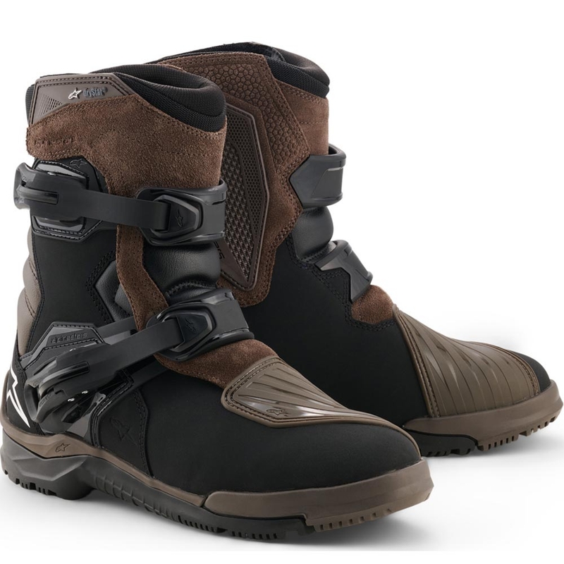 Alpinestars Belize V2 Drystar motorlaarzen bruin-zwart
